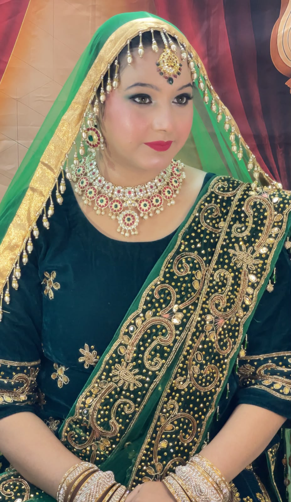 Luxury bridal makeup